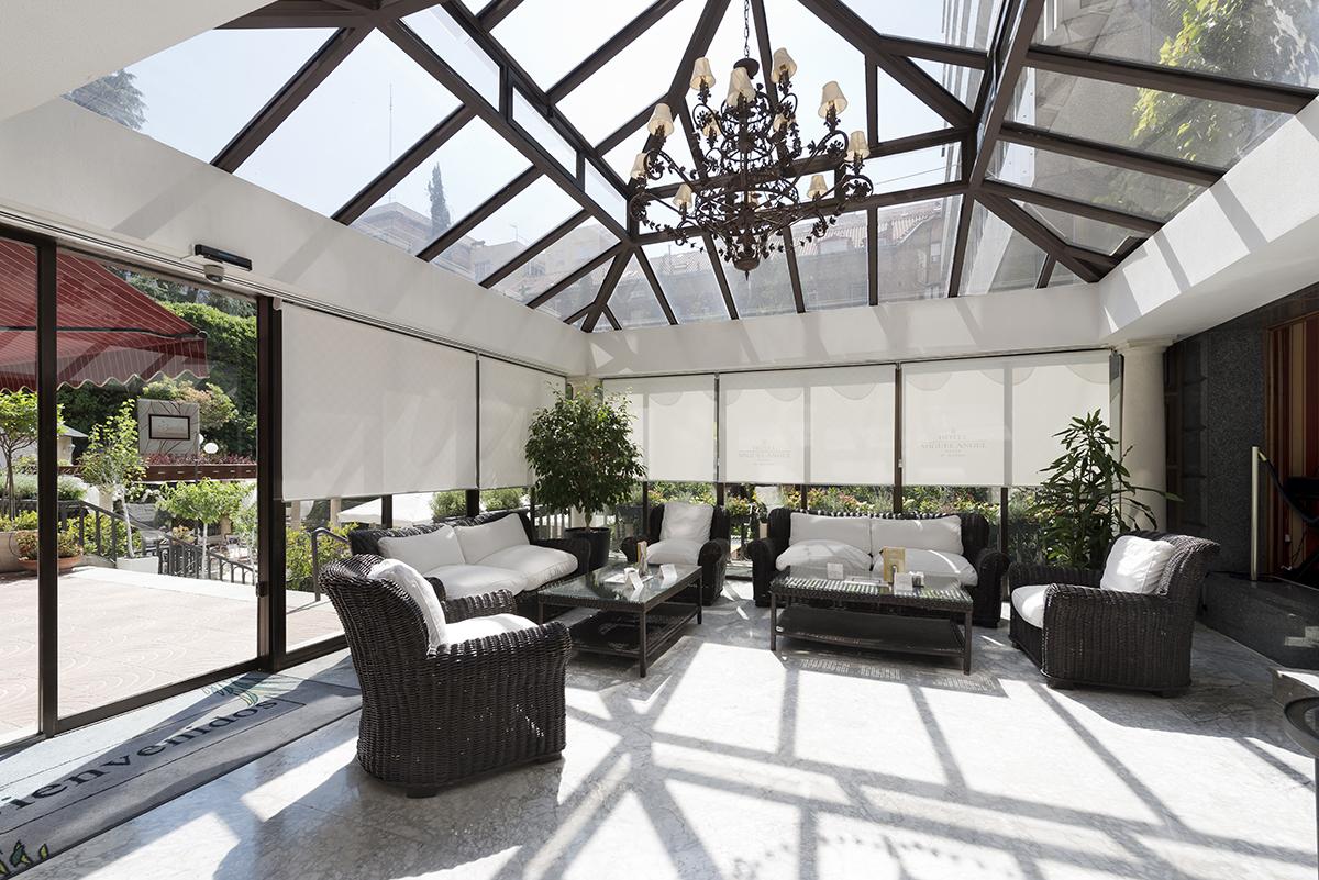Hotel Miguel Angel マドリード エクステリア 写真 Interior of a conservatory
